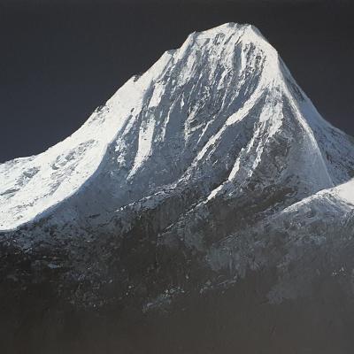 Struktur 2 2020 100x80 Cm